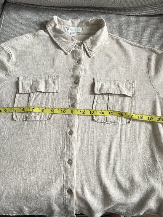 Apricot Short Sleeved Shirt - Picture 5 of 7